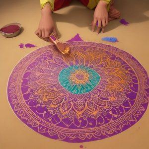 sand rangoli